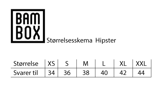 Bambus hipster - KUN 60 DKK - SPAR 50%